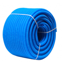 Гофрированная труба 20 синий 30 м