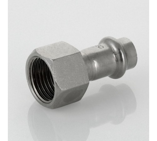 Пресс-фитинг из нерж. стали  22 mm х 1 ВР (60/5) Zeissler по доступной цене.