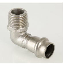 Пресс-угольник из нерж.стали 18*3/4 НР (70/5) Zeissler