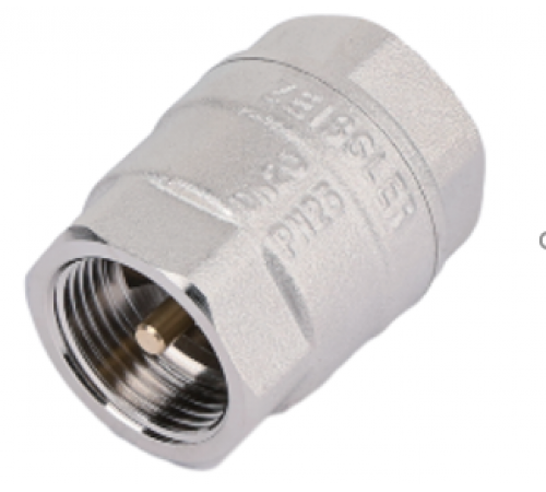 Обратный клапан.  1/2 никелированный  ZEISSLER (70/1)