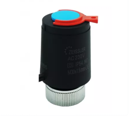 Сервопривод электротермический нормально закрытый M30*1.5 Тим (60/1) (черный)