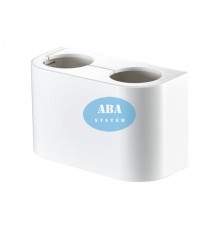 Декоротивная крышка для мультифлекса   БЕЛАЯ (25/шт) ABA SYSTEM