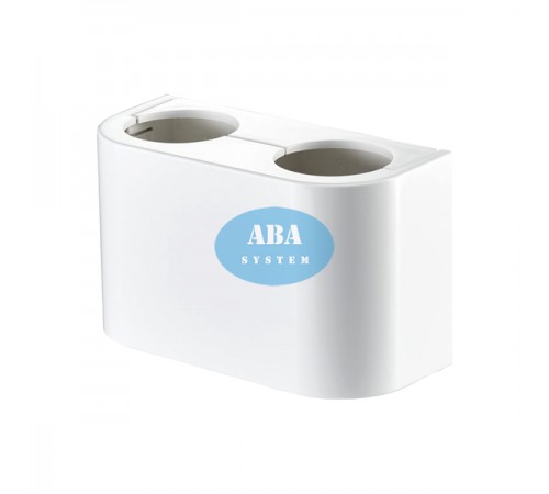 Декоротивная крышка для мультифлекса   БЕЛАЯ (25/шт) ABA SYSTEM