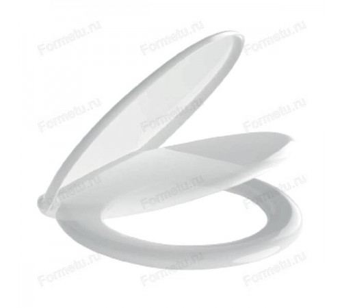 Крышка для унитаза с микролифтом белая  КП-01М Орио (10/1)