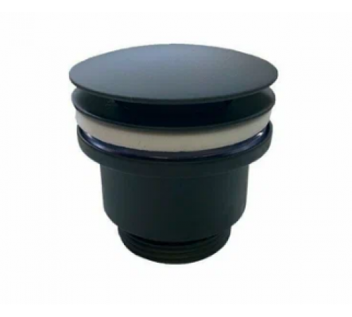 Донный клапан  M' Alpine 1 1/4 универс. черный по доступной цене.