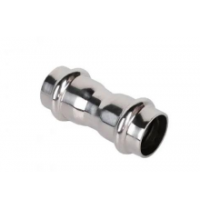2-х раструб.  пресс-муфта из нерж. стали 42*42mm (20/4) Zeissler