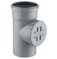 Ревизия канализационная с крышкой 110 Политэк (40/шт)