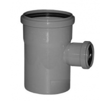 Тройник  ПВХ   110 х50    90гр  Политэк (50/шт)