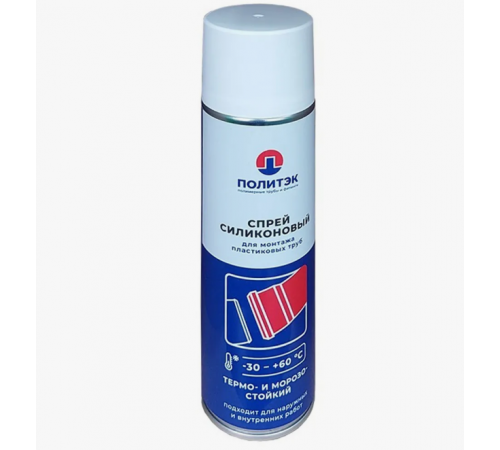 Силиконовая смазка  СПРЕЙ  Политэк 360 гр  (650мл) (24шт)