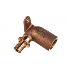 Уголок установач. 16 х 1/2 Rehau бронза Удлин.  (Красный)  (50/шт)