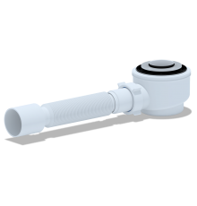 Сифон Aни  для душ поддона кнопачный (с сеткой)  Е415 CLS(8/шт)