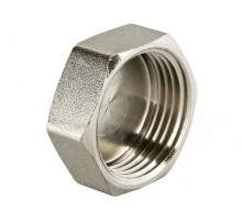 Заглушка.. 1 1/2" ВР __никель TIM (70/10)