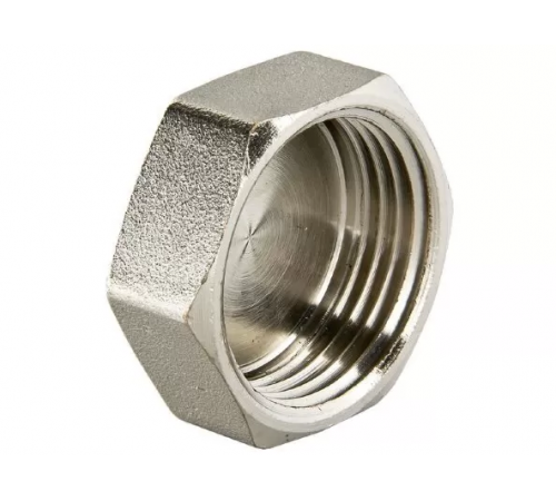 Заглушка. 1 1/4" ВР __никель TIM (100/10) по доступной цене.