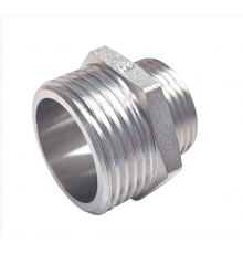 Ниппель 11/4ш * 1/2  НР __"никель" Zeissler (90/10)