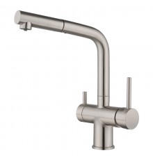 Смеситель для кухни под фильтр выдвиж.  2062 Satin Kern (5/шт)