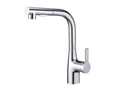 Смеситель для кухни с выдвижным гибким изливом G lauf