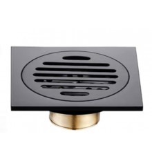 Трап с обратным клапаном Черный  Kern 10-10 прям