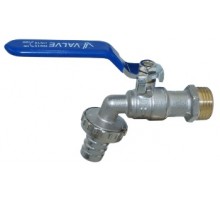 Кран с носиком Ф 1/2 ш.  TIM  ЭКО (120/15)