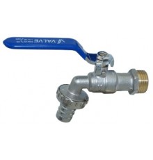 Кран с носиком Ф 1/2 ш.  TIM  ЭКО (120/15)