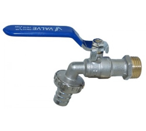 Кран с носиком Ф 1/2 ш.  TIM  ЭКО (120/15)