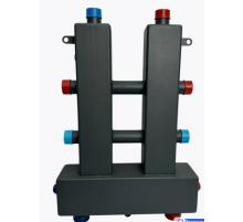 Гидравлический разделитель ГРУ+КМГ до 100кВт на 3 выхода