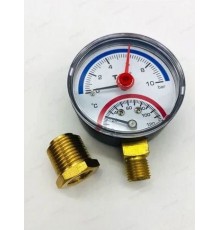 Термоман. рад 63 мм  на 6 бар 0-120 С
