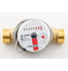 Счетчик для воды универс.  импульсный 1/2 Ителма Геркон  (110 мм) (24)