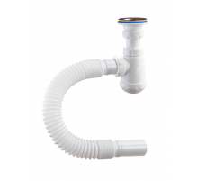 Сифон Чик 1 1/4 х 32 бутылочный с гофрой 32-32 (650мм) Орио М-32019