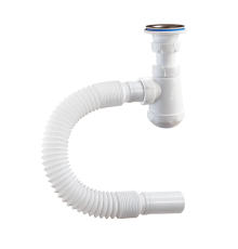 Сифон Чик 1 1/4 х 32 бутылочный с гофрой 32-32 (650мм) Орио М-32019