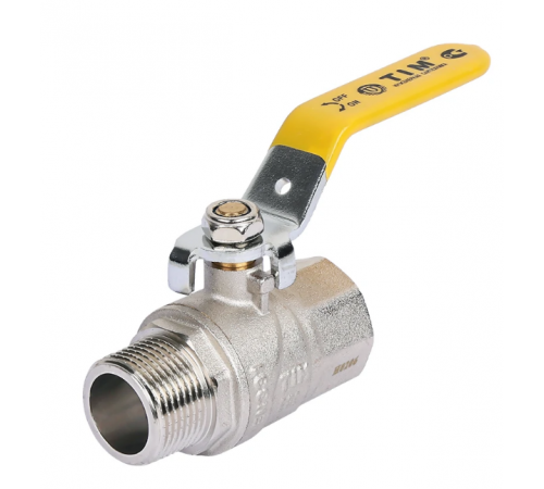 Кран шар. для Газа 1/2 г/ш ручка TIM (60/15)