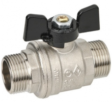 Кран шар. 3/4 ш/ш бабочка (307)  BgT (56/14)