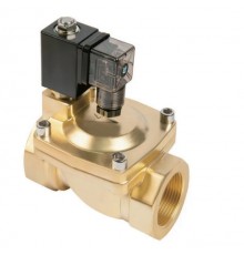 Клапан электромагнитный (нормально закрытый) 220В 0.3-16BAR G1/2"  (20/1) ТИМ