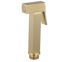 Гигиеническая лейка квадр.  мини 4043 Brush/Matt gold Kern (100/шт)