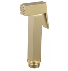 Гигиеническая лейка квадр.  мини 4043 Brush/Matt gold Kern (100/шт)