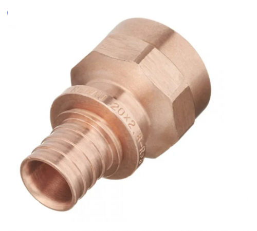 Муфта 25 х 3/4 вн   RH бронза NEW (Красный) (50/шт)