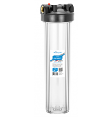 Магистральный фильтр для воды, прозрачный корпус 20л  Аквабрайт