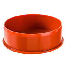 Заглушка 110             ПВХ    Политэк наруж РЫЖ  (25шт)