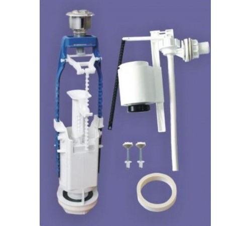 Арматура боковая 2-х кноп/хром Уклад ( в кор 20 шт)