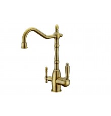 Смеситель для кухни под фильтр 2038 бронза Kern (6/шт)