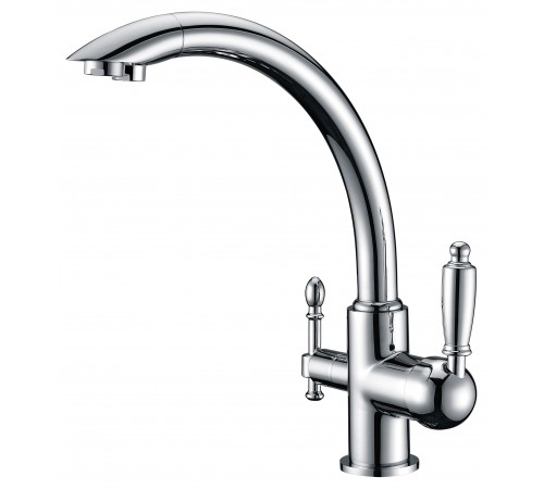 Смеситель для кухни  круг. хром 2041 Kern (8 шт)  А К Ц И Я