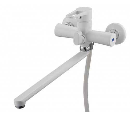 Смеситель для ванны перек на корп. белый NUD7-A045YW