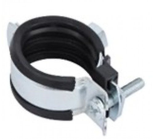 Хомут одновинтовой для труб (а) 3/8 (15-19) ZEISSLER (250/10)