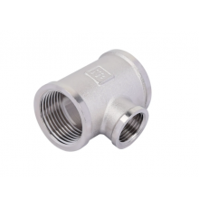 Тройник 1 х 3/4 х 1"  вр/вр/вр никель (40/5)  ZEISSLER