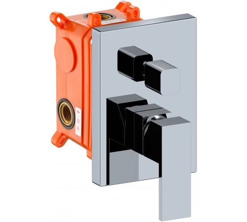 СНЯТ Смеситель для скрытого монтажа с перек. Kern 4055 IBOX Chrome по доступной цене.