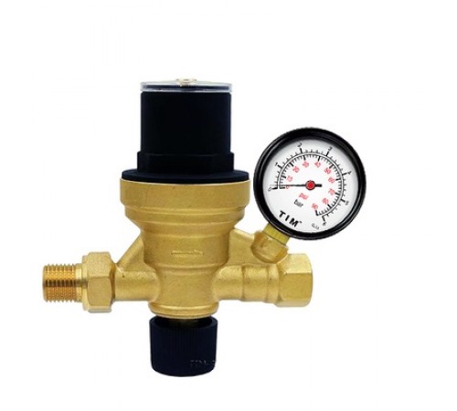 Клапан автомат. подпитки с манометром 1/2 Тим (20/1)