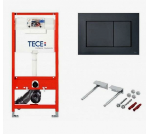Инсталляция TECE  с черной кнопкой по доступной цене.