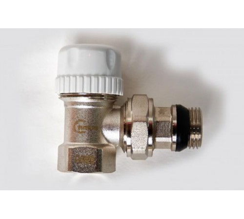 Вентиль рад. угловой 3/4  под термоголовку Тим(40/4)