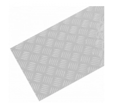 Лист  рифленый 60/120 (1.2 мм алюмин)  SP ( В ПАЧКЕ 16)