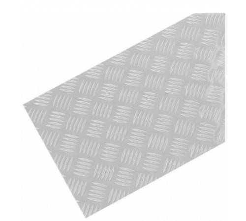 Лист  рифленый 60/120 (1.2 мм алюмин)  SP ( В ПАЧКЕ 16)