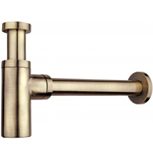 Сифон круглый БРОНЗА (20/шт) A9010 bronze KERN